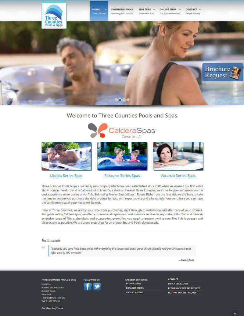 Three Counties Pools and Spas