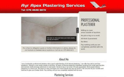 Ayr Apex Plastering Services